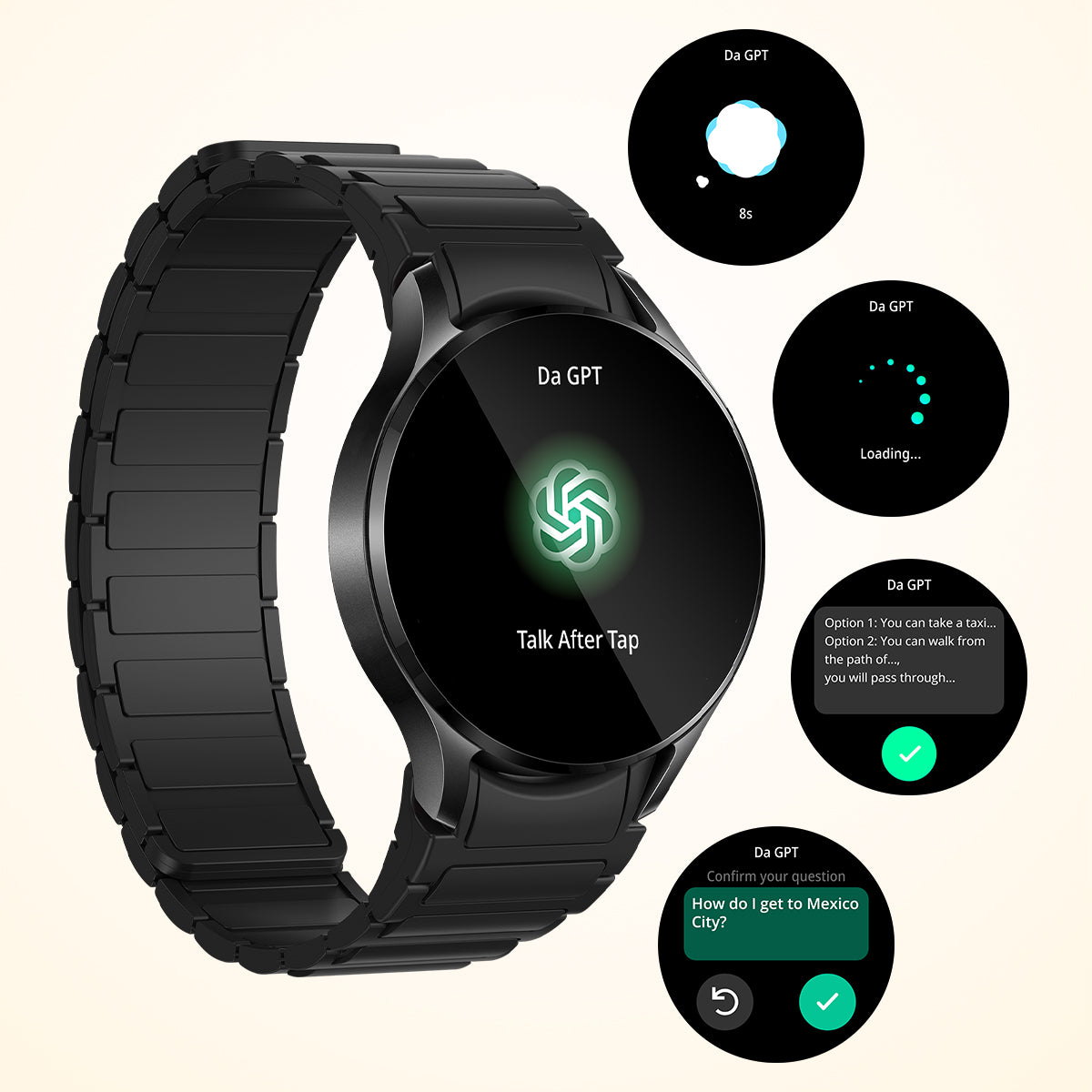Lo smartwatch Colmi i28 Ultra è dotato di integrazione Da GPT, funzionalità avanzate di monitoraggio della salute, 10 giorni di autonomia della batteria e certificazione di impermeabilità IP68.