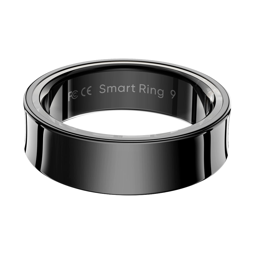 COLMi R09 Anello intelligente per il monitoraggio della frequenza cardiaca e dell'ossigeno nel sangue, design impermeabile, lato