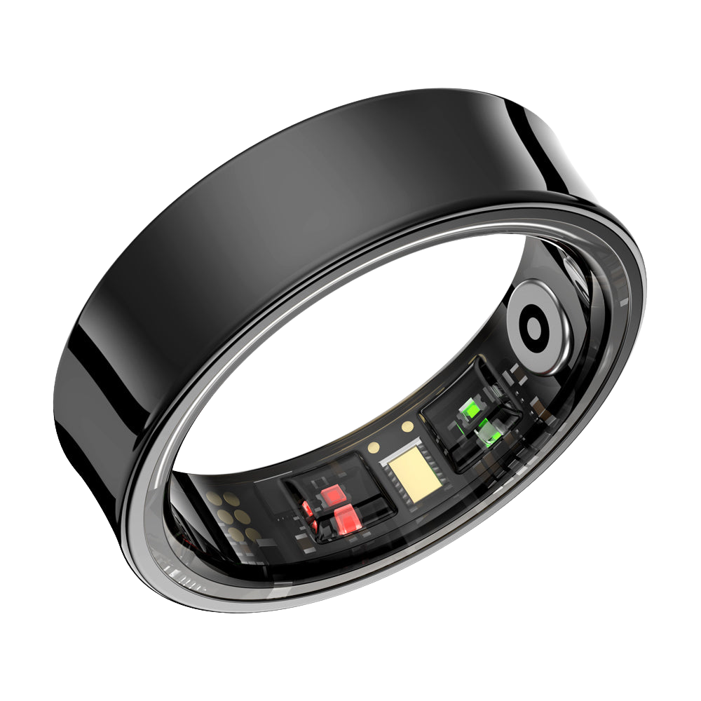 COLMi R09 Anello intelligente per il monitoraggio della frequenza cardiaca e dell'ossigeno nel sangue, design impermeabile
