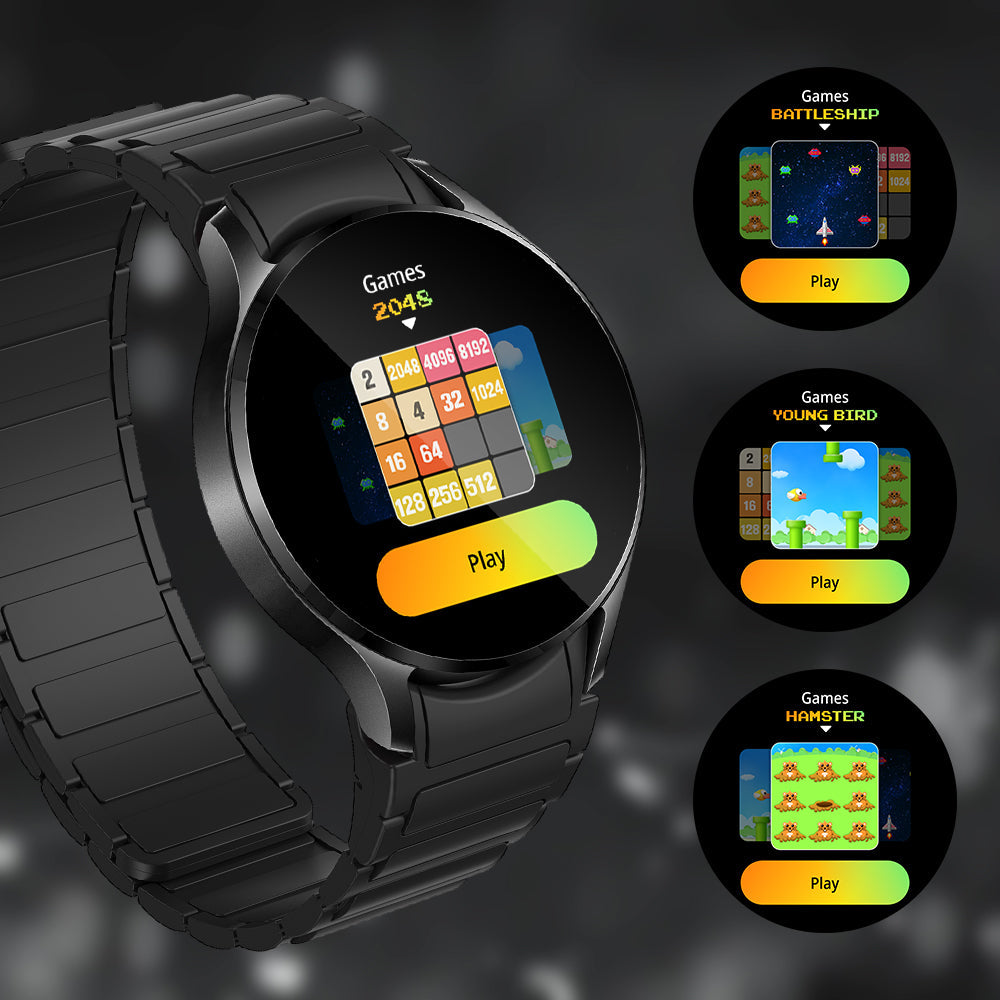 Lo smartwatch Colmi i28 Ultra offre giochi integrati, monitoraggio avanzato della salute, 10 giorni di autonomia della batteria e certificazione di impermeabilità IP68.