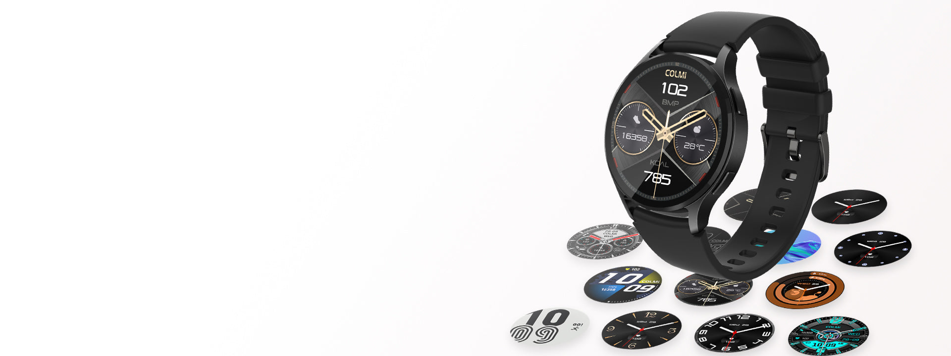 Lo smartwatch Colmi i28 Ultra è dotato di funzione di commutazione vocale del quadrante, monitoraggio avanzato della salute, 10 giorni di autonomia della batteria e certificazione di impermeabilità IP68.