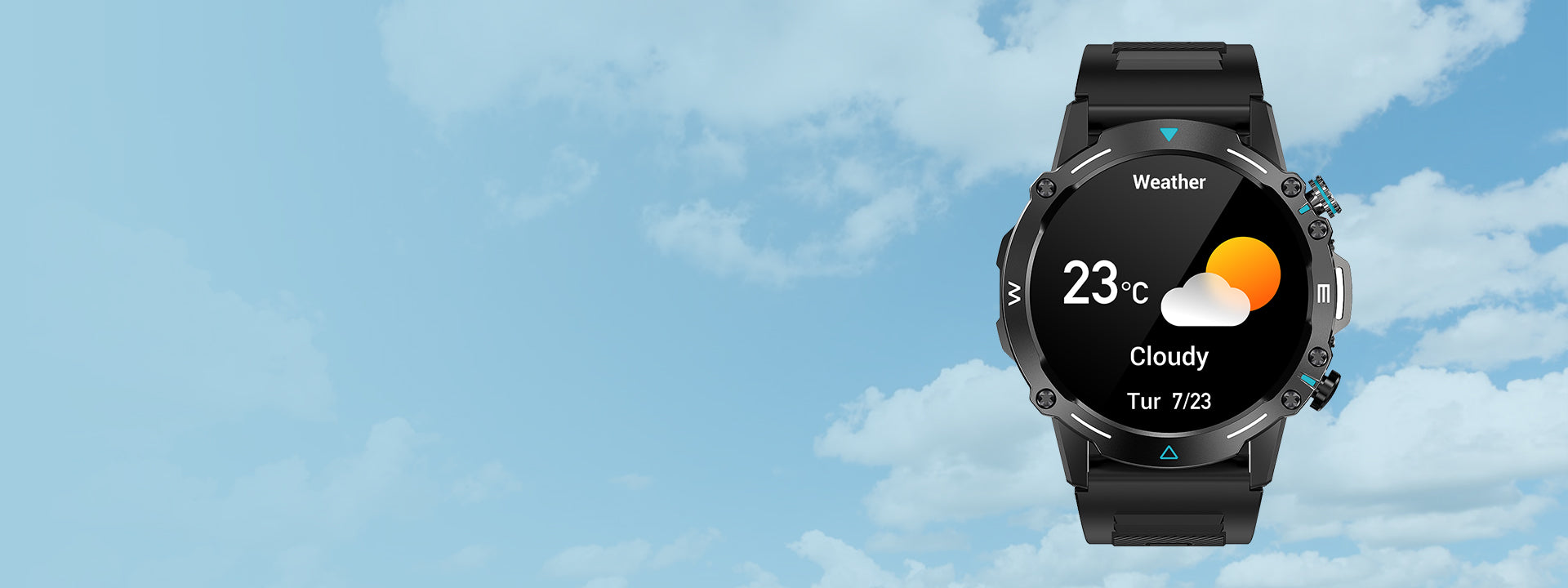 Lo smartwatch Colmi M42 visualizza le informazioni meteo, ha un design sottile, offre oltre 100 modalità sportive e una durata della batteria di 10 giorni.