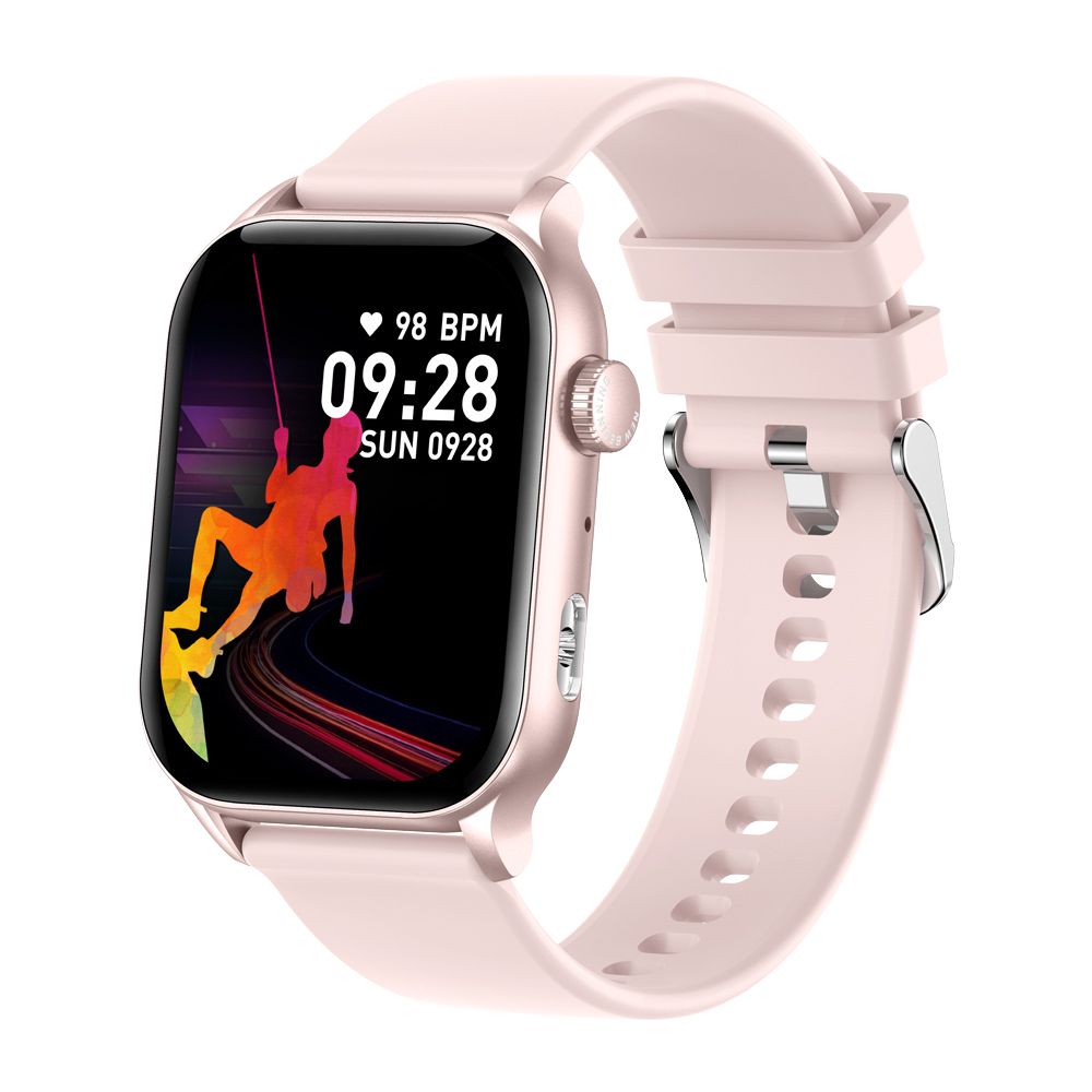 Smartwatch COLMI P78 1.96 per sport all'aria aperta e fitness, impermeabile fino a 3 ATM, rosa