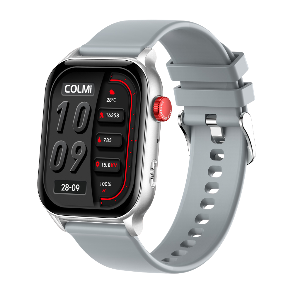 Smartwatch COLMI P78 1.96 Sport all'aperto Fitness Impermeabile fino a 3 ATM Argento